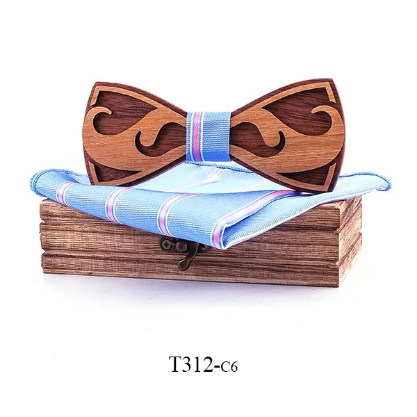 Rivera Wooden Bow Tie Set