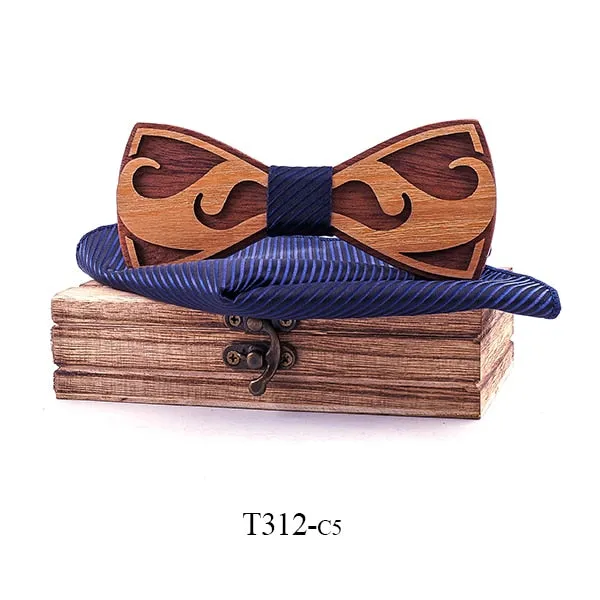 Rivera Wooden Bow Tie Set