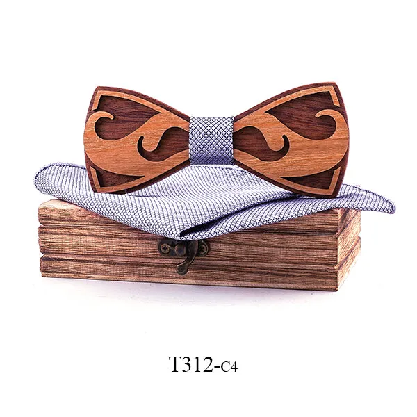 Rivera Wooden Bow Tie Set