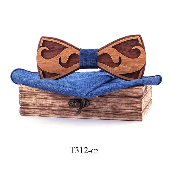 Rivera Wooden Bow Tie Set