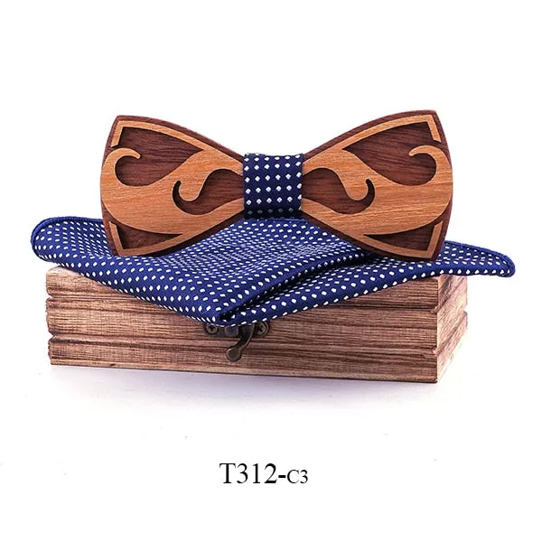 Rivera Wooden Bow Tie Set