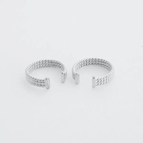 Roped Ear Cuffs