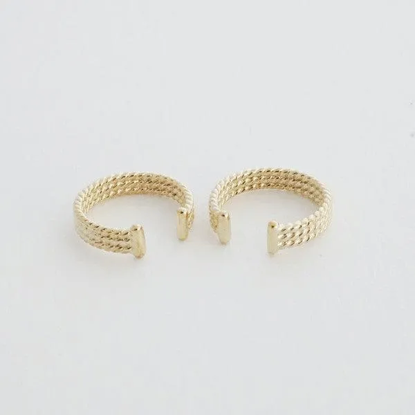 Roped Ear Cuffs