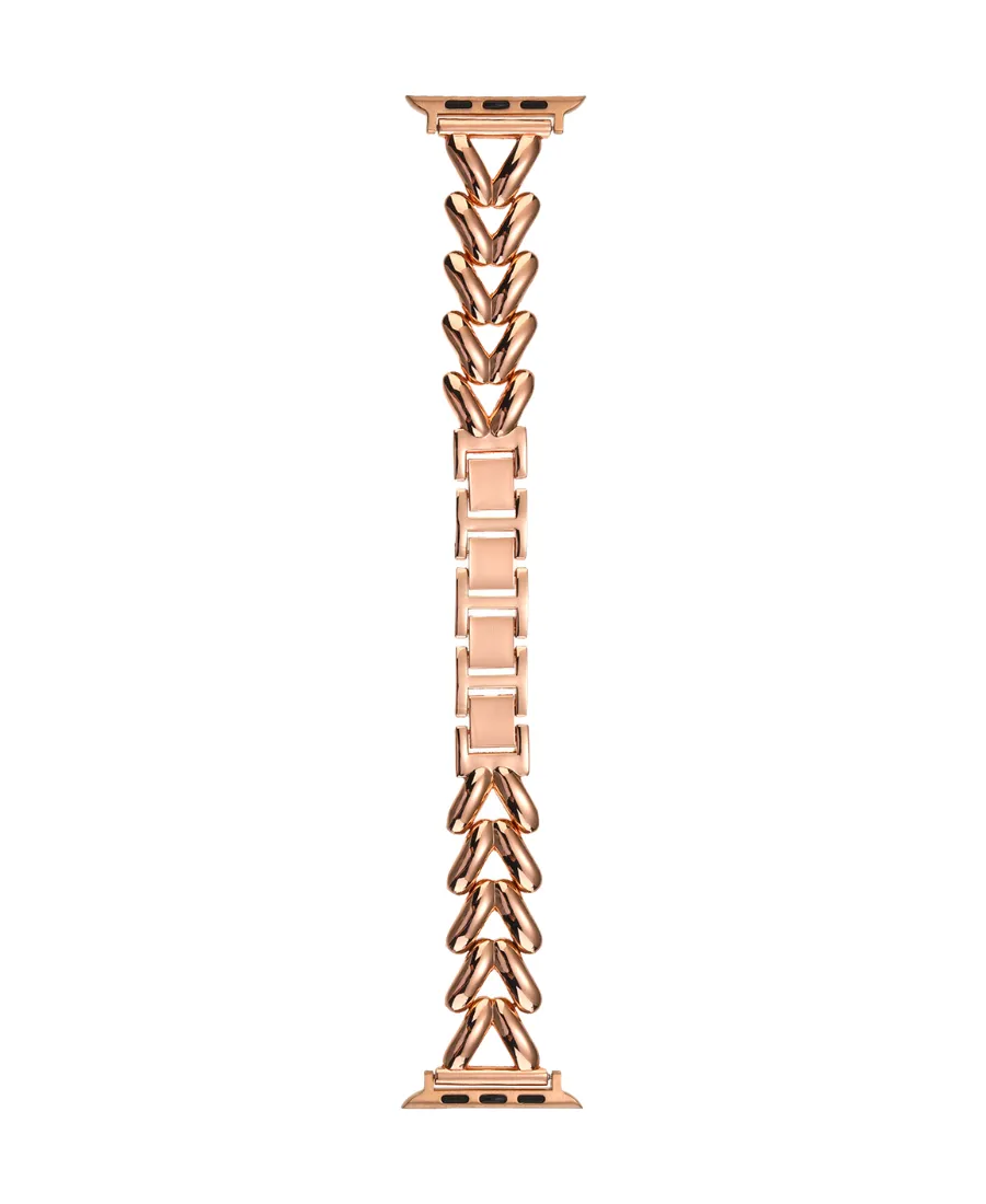 Rose Gold Braided Watch Band