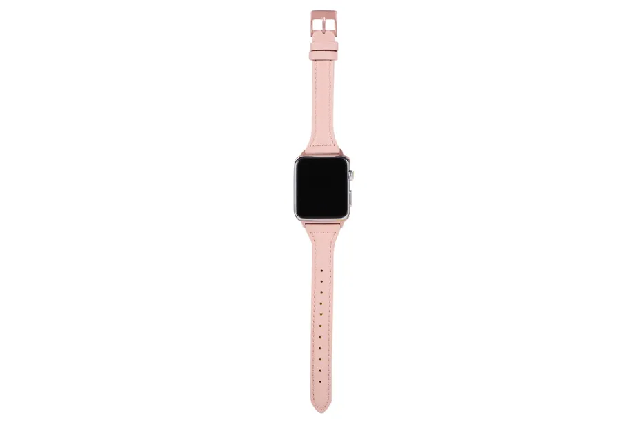 Rose Leather Watch Band