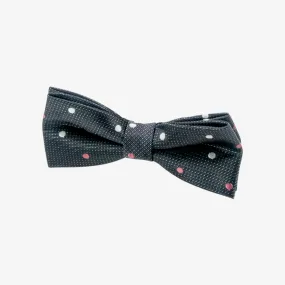 Silk Bow Tie | Pink Polka Dots