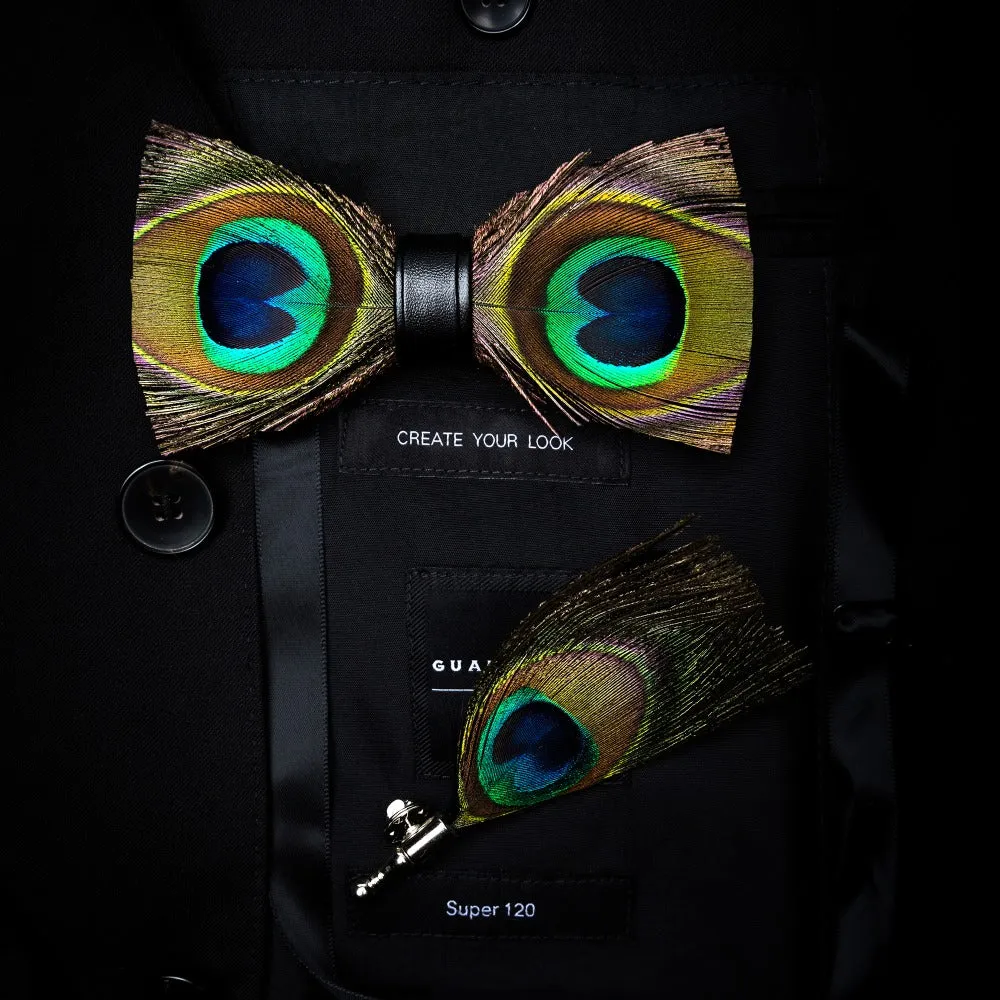 Spalding Feather Bow Tie Set