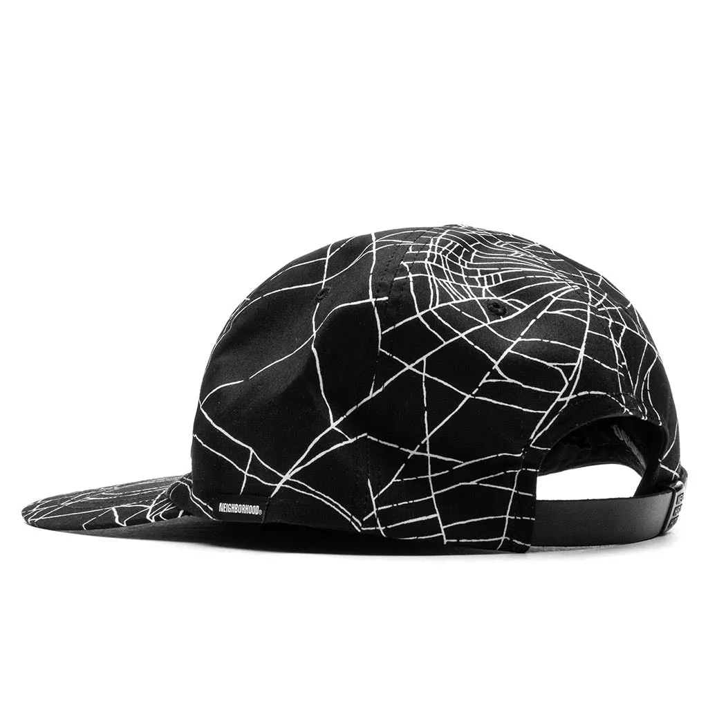 Spiderweb Dad Cap - Black