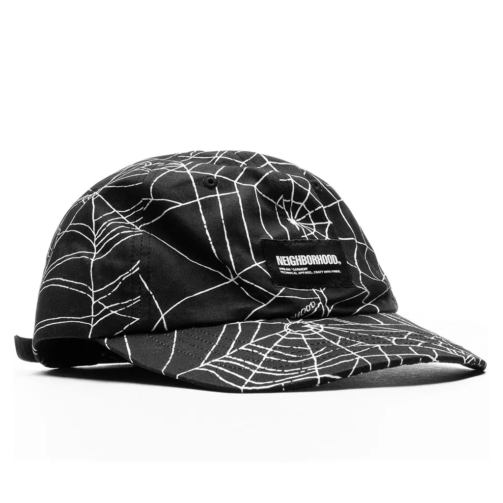 Spiderweb Dad Cap - Black