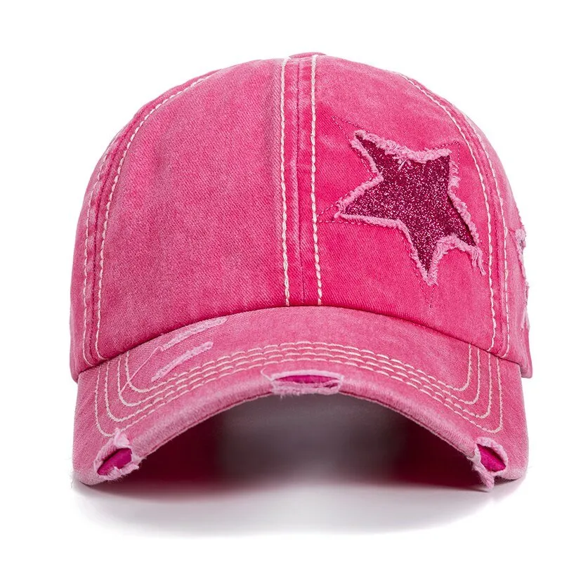 Star Sequins Cap