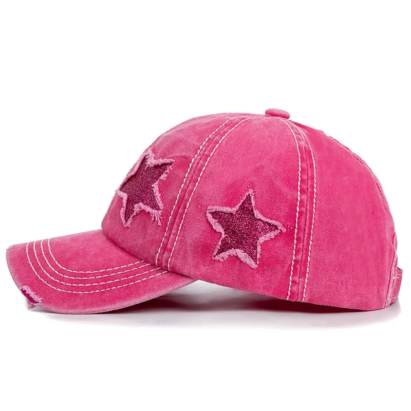 Star Sequins Cap