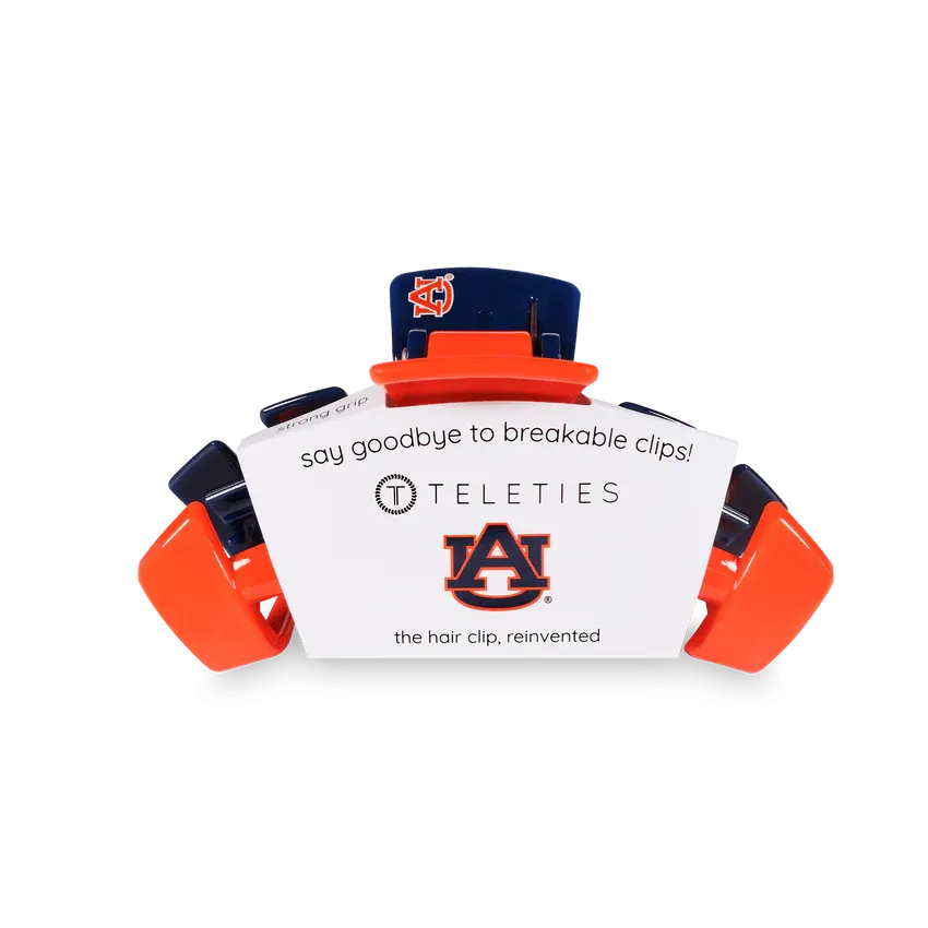 TELETIES - Auburn University Large Hair Clip