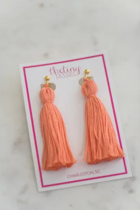 The Calla Clip-On Tassel Earring