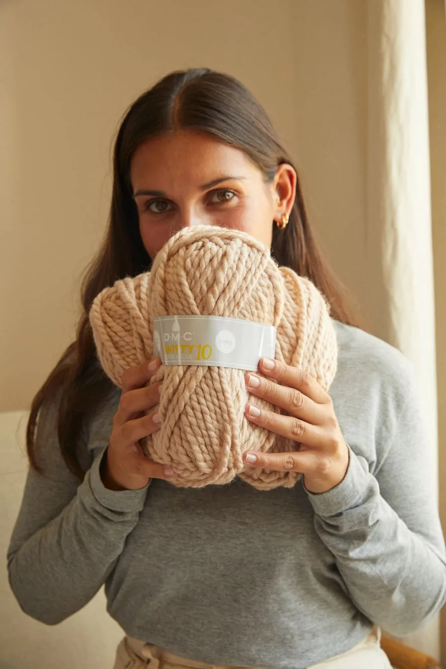 The Snuggle Scarf Knitting Kit