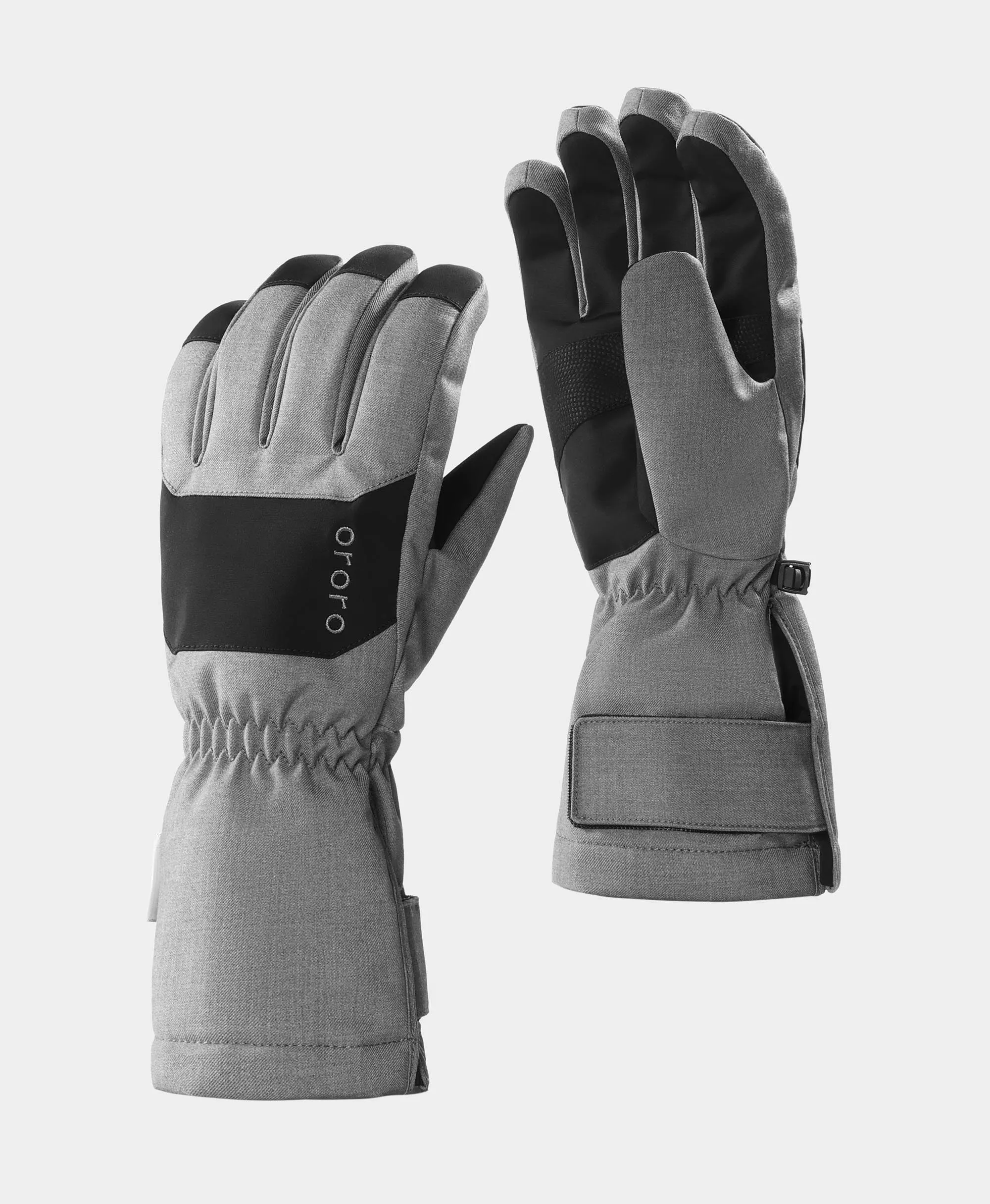 Unisex Shell Gloves - Gray/Green