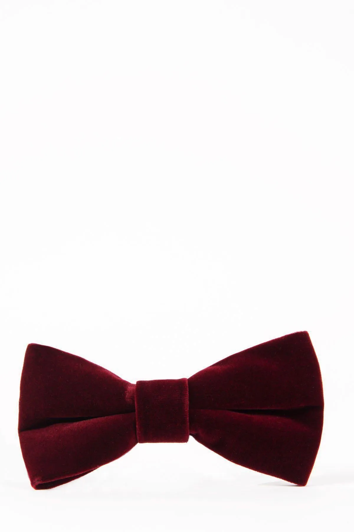 VELVET - Wine Velvet Bow Tie