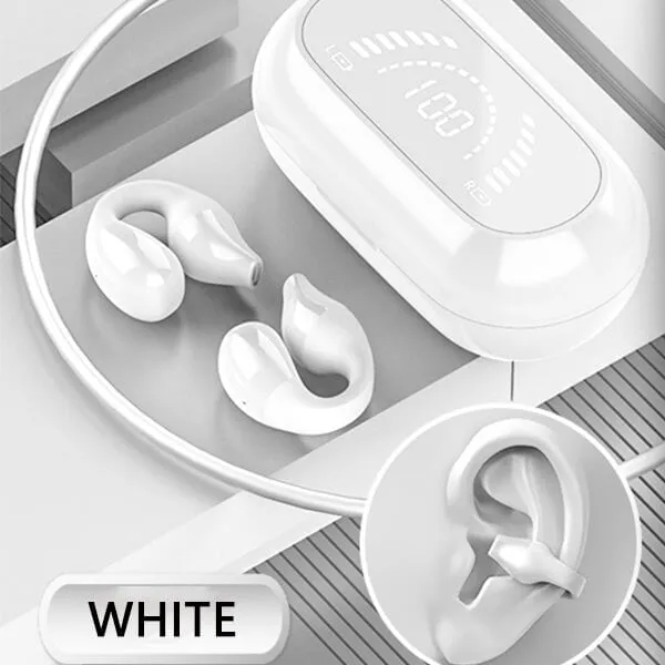 Wireless Ear Clip Bone Conduction Headphones